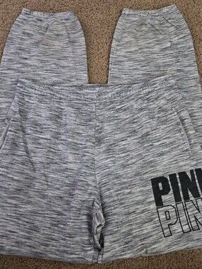 PINK Victoria's Secret Vintage Spellout Pocket Sweatpants Joggers